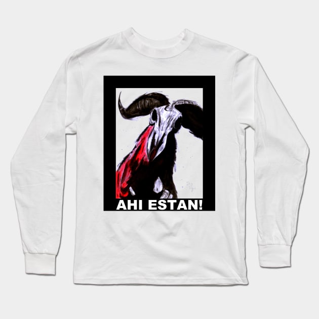 Resident Evil Ahi Estan! Long Sleeve T-Shirt by DougSQ